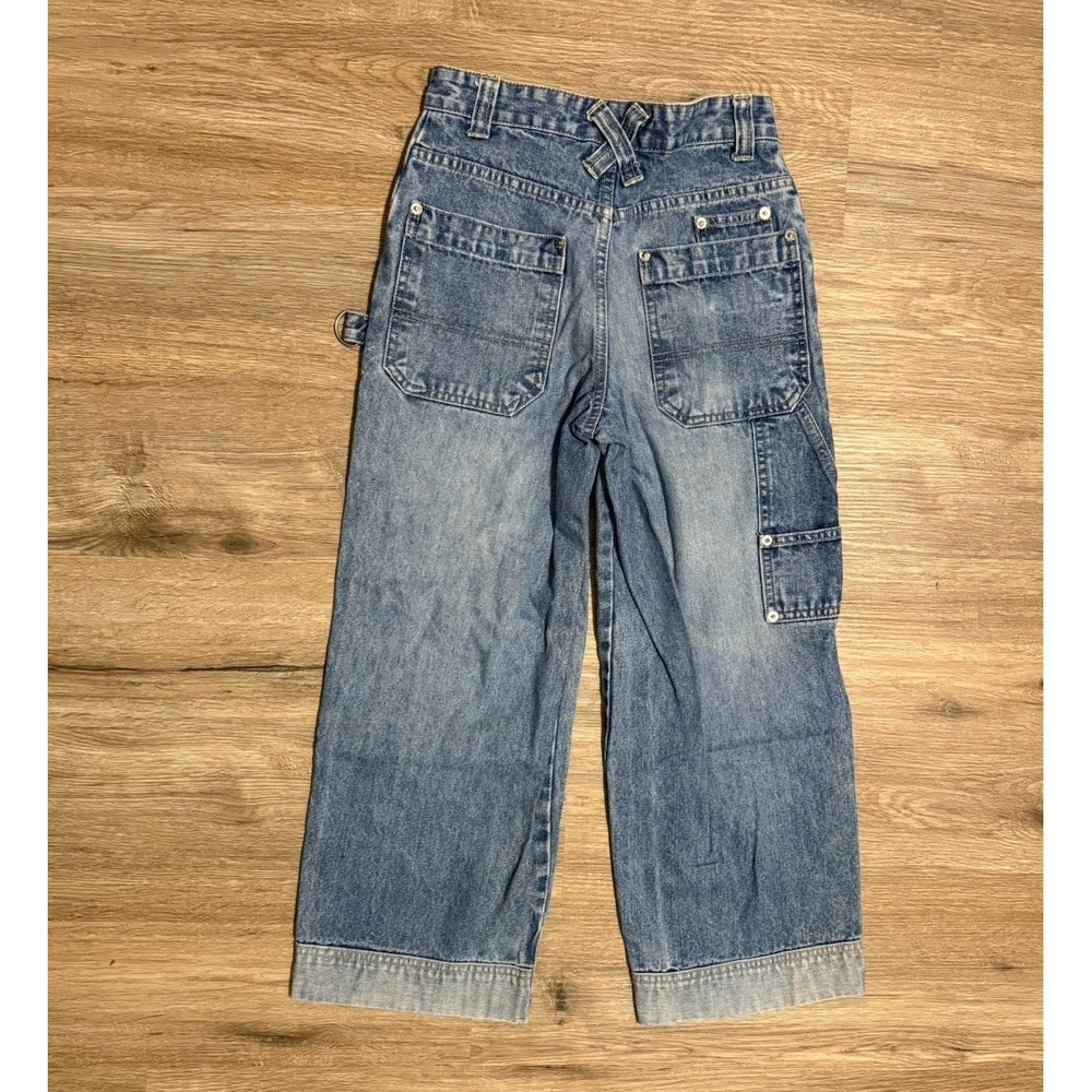 Cool alt girl denim pants. Waist size 23' measurements in pictures